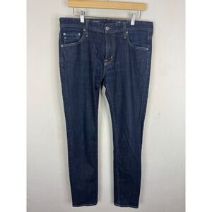 AG Adriano Goldschmied The Dylan Slim Skinny Jeans Indigo Blue 33x34 1139UDK-JAK